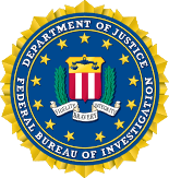 United States Department of Justice, Federal Bureau of Investigations Seal logo